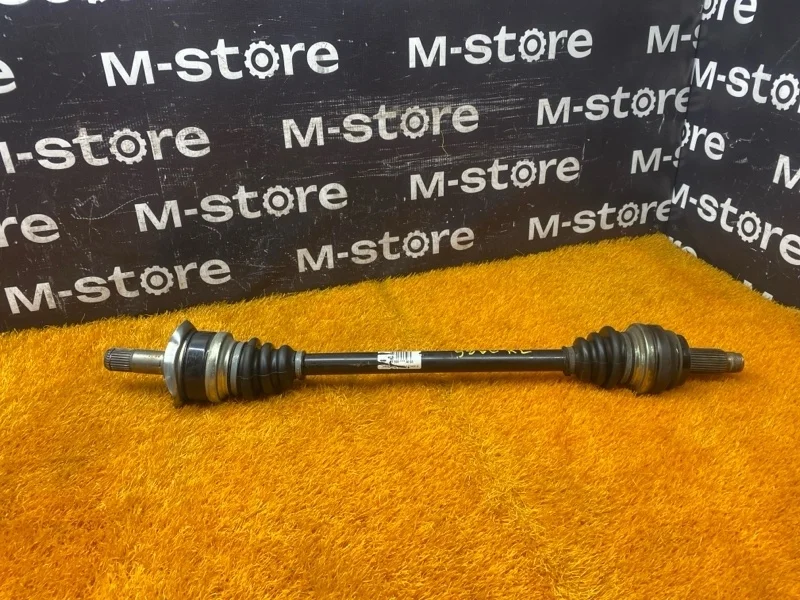 Привод BMW X3 2012 7598037 F25 N20B20A, задний левый