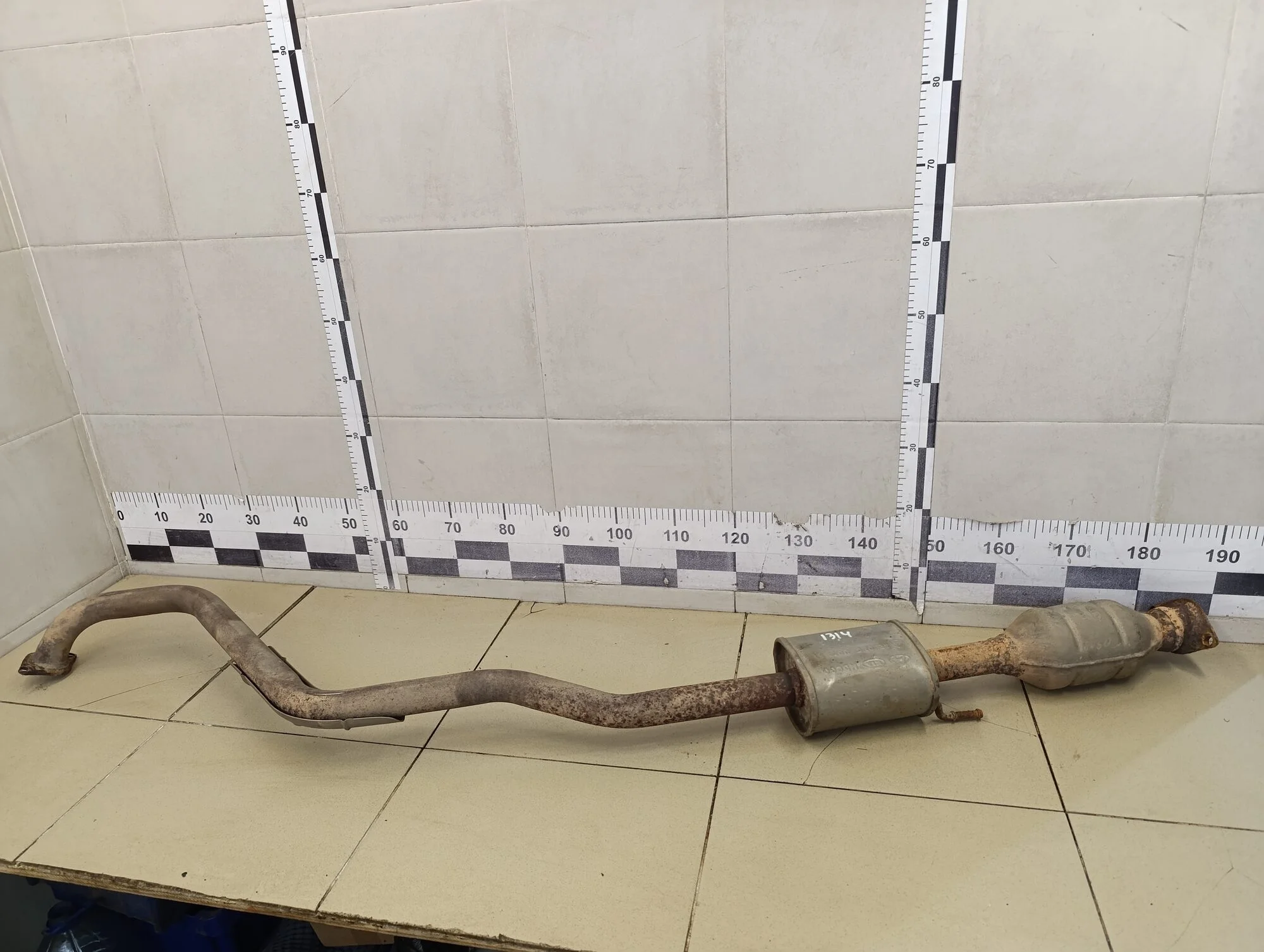 Средняя часть глушителя Solaris 2010-2017