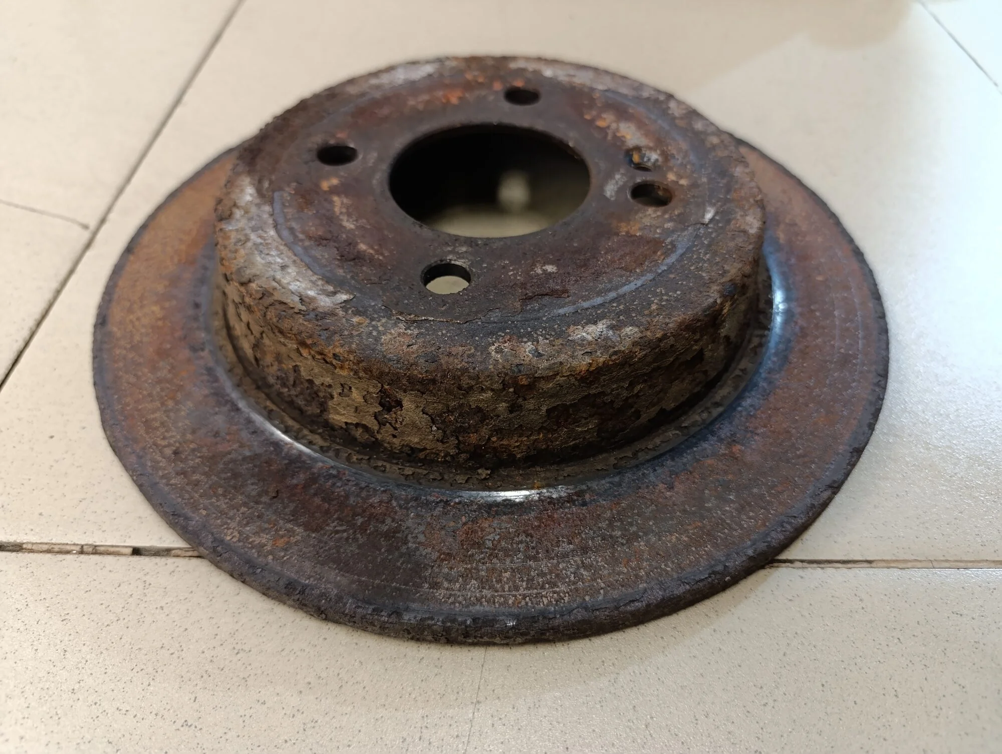 Диск тормозной задний Solaris 2010-2017