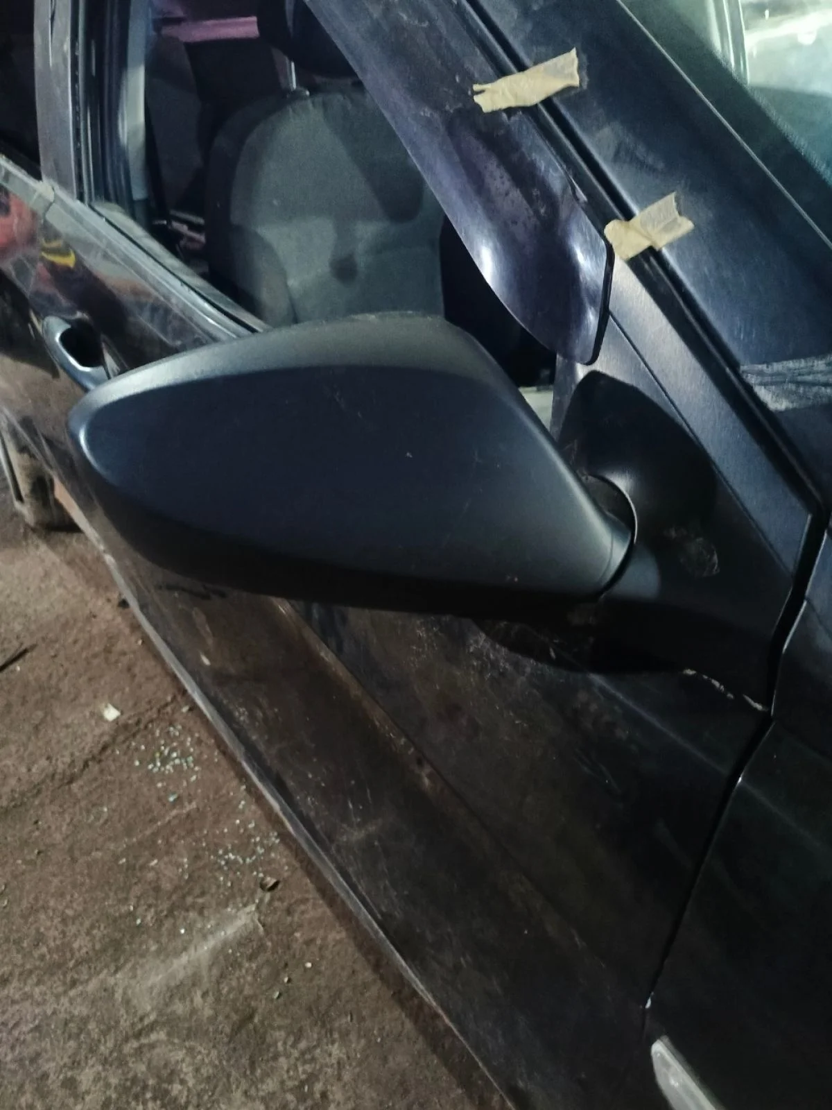 Зеркало правое механическое Hyundai Solaris I (2010—2014)