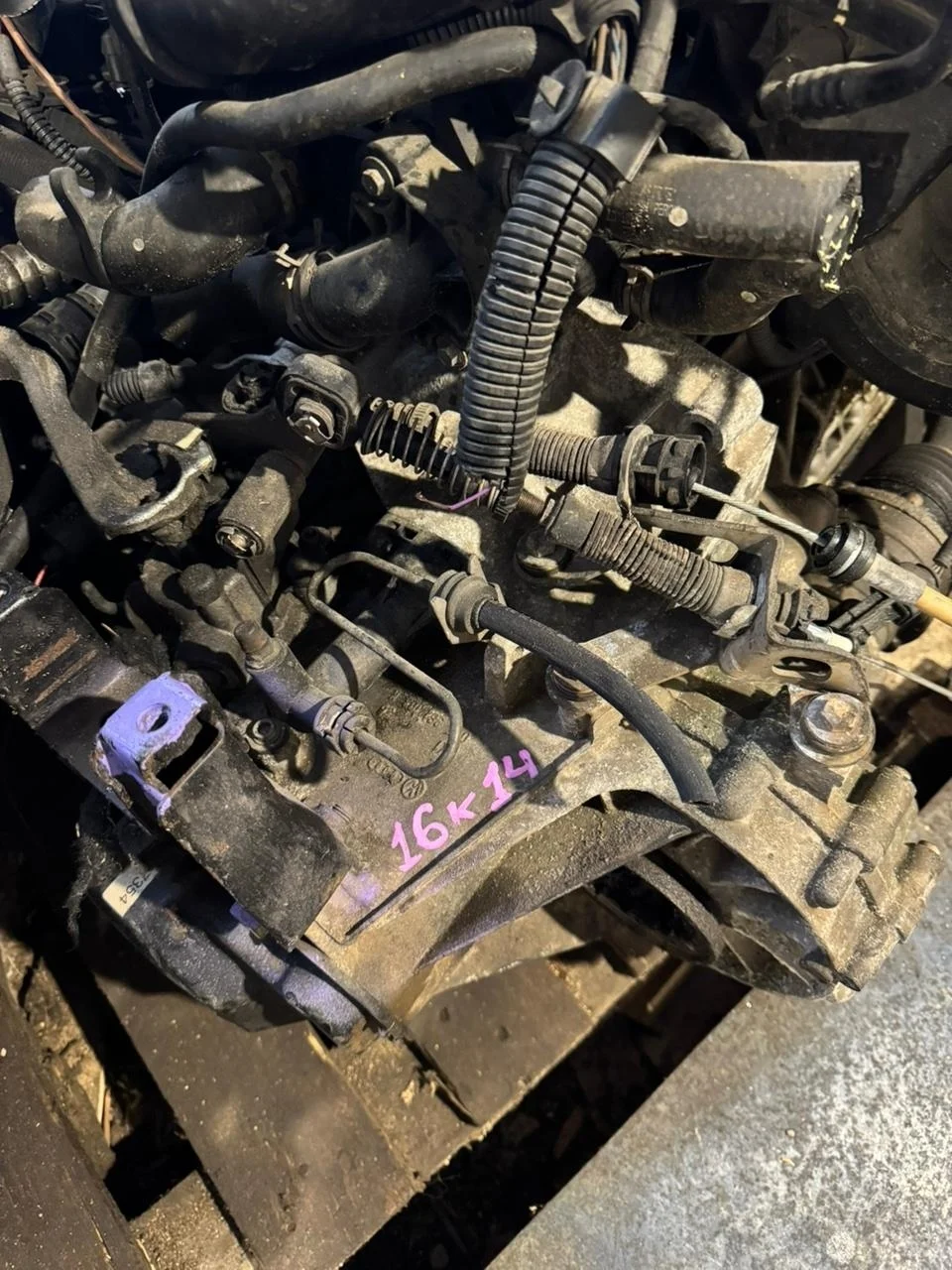 Мкпп 5ст. 02k duu (из японии) vw Golf 2008