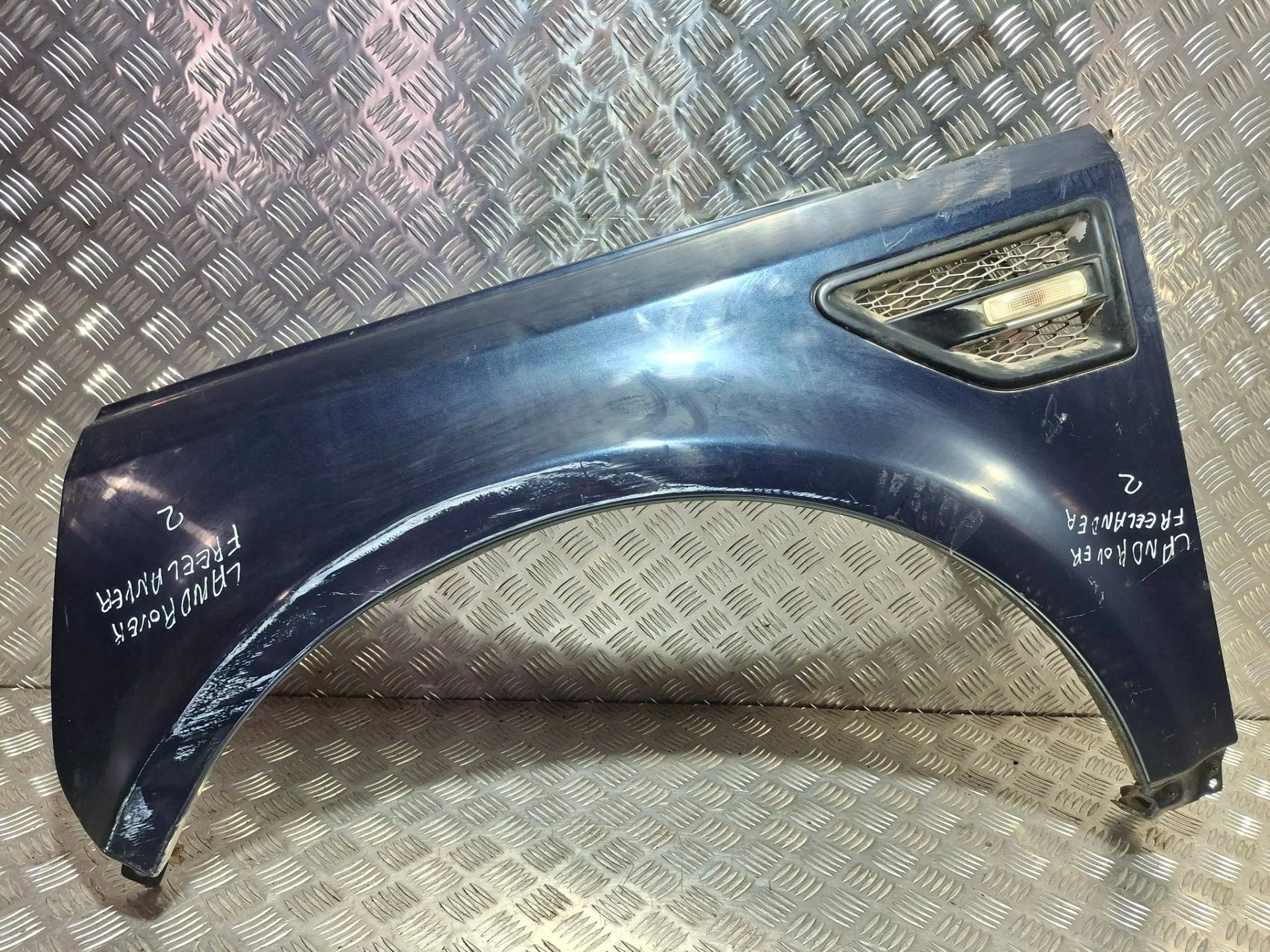 крыло левое Land Rover Freelander 2   синий