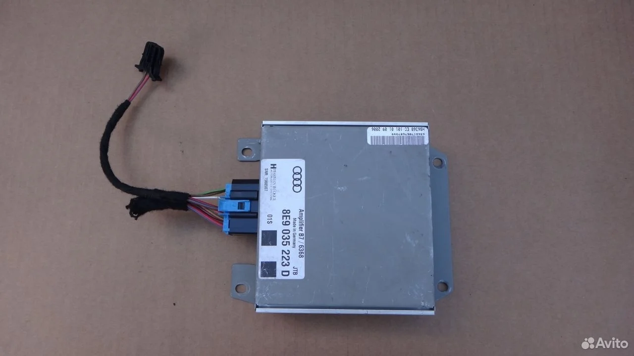 Усилитель музыки audi a4 8e b7 8e9035223d