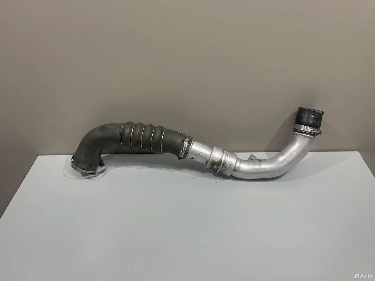 Патрубок интеркулера audi a6 c6 4f 3.0 tdi