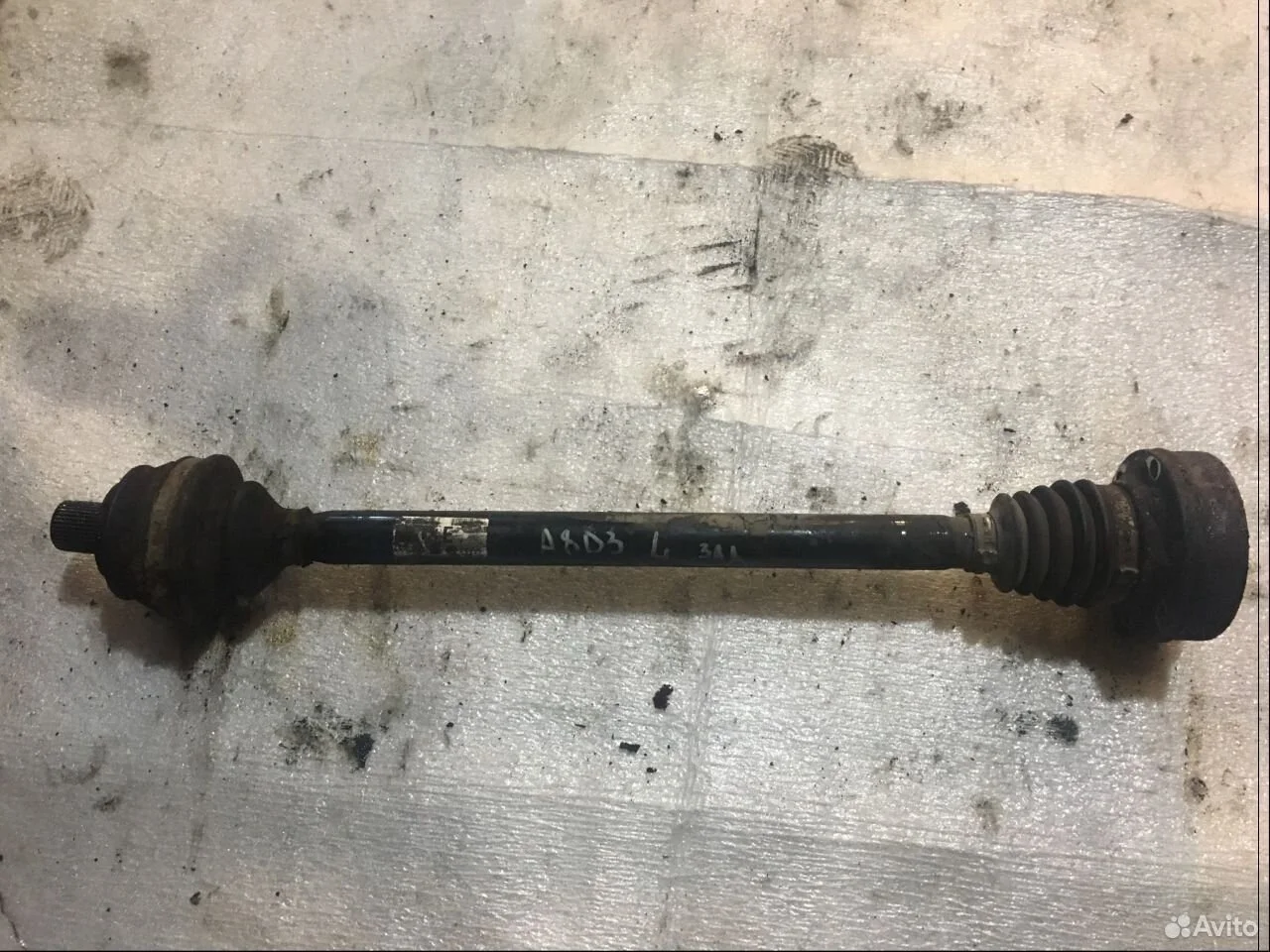 Привод в сборе задний левый audi a8 d3 4e