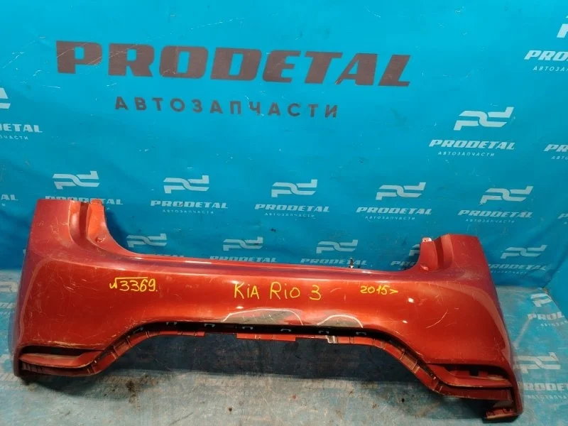 Бампер Kia Rio 2015-2017