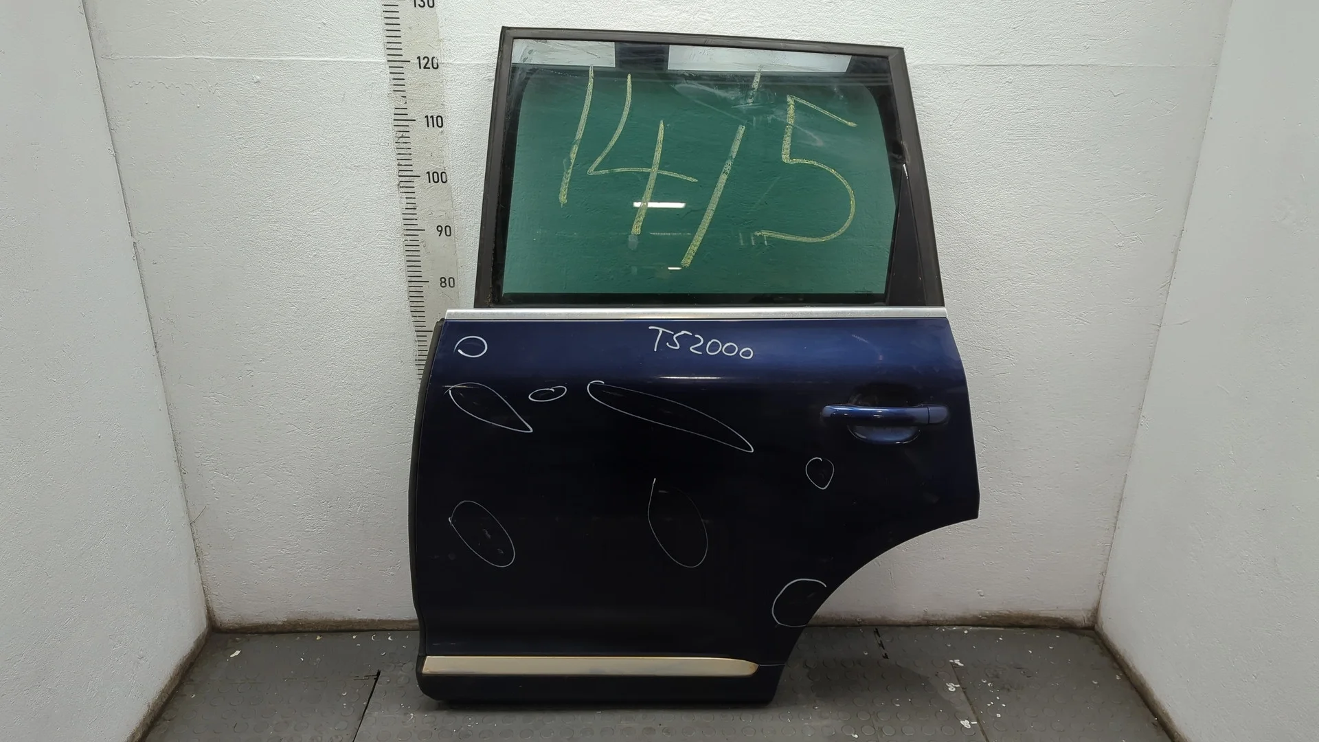 Дверь боковая (легковая) Volkswagen Touareg 2006-2010 КПП автомат 4х4 (АКПП) BPE Дизель 2.5 л TDI