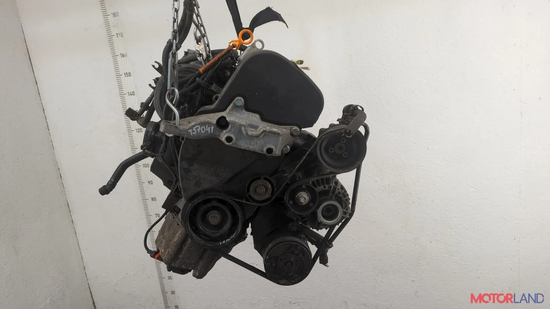 Двигатель (ДВС) Volkswagen Golf 4 1997-2006 КПП 5-ст.мех.(МКПП) BCB Бензин 1.6 л Инжектор