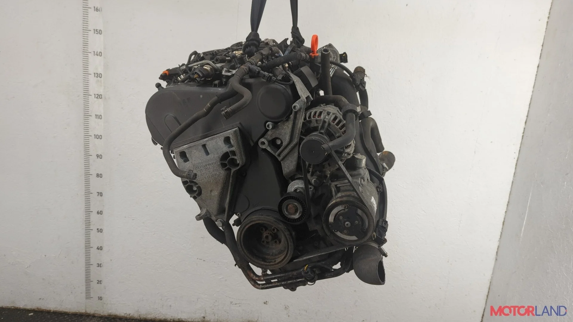 Двигатель (ДВС) Seat Ibiza 4 2008-2015 КПП 5-ст.мех.(МКПП) CAYC Дизель 1.6 л TDI