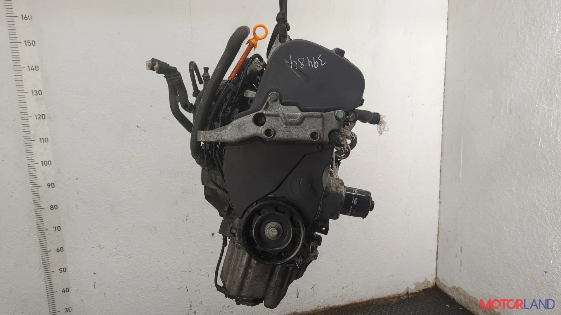 Двигатель (ДВС) Volkswagen Golf 4 1997-2006 КПП 5-ст.мех.(МКПП) BCB Бензин 1.6 л Инжектор