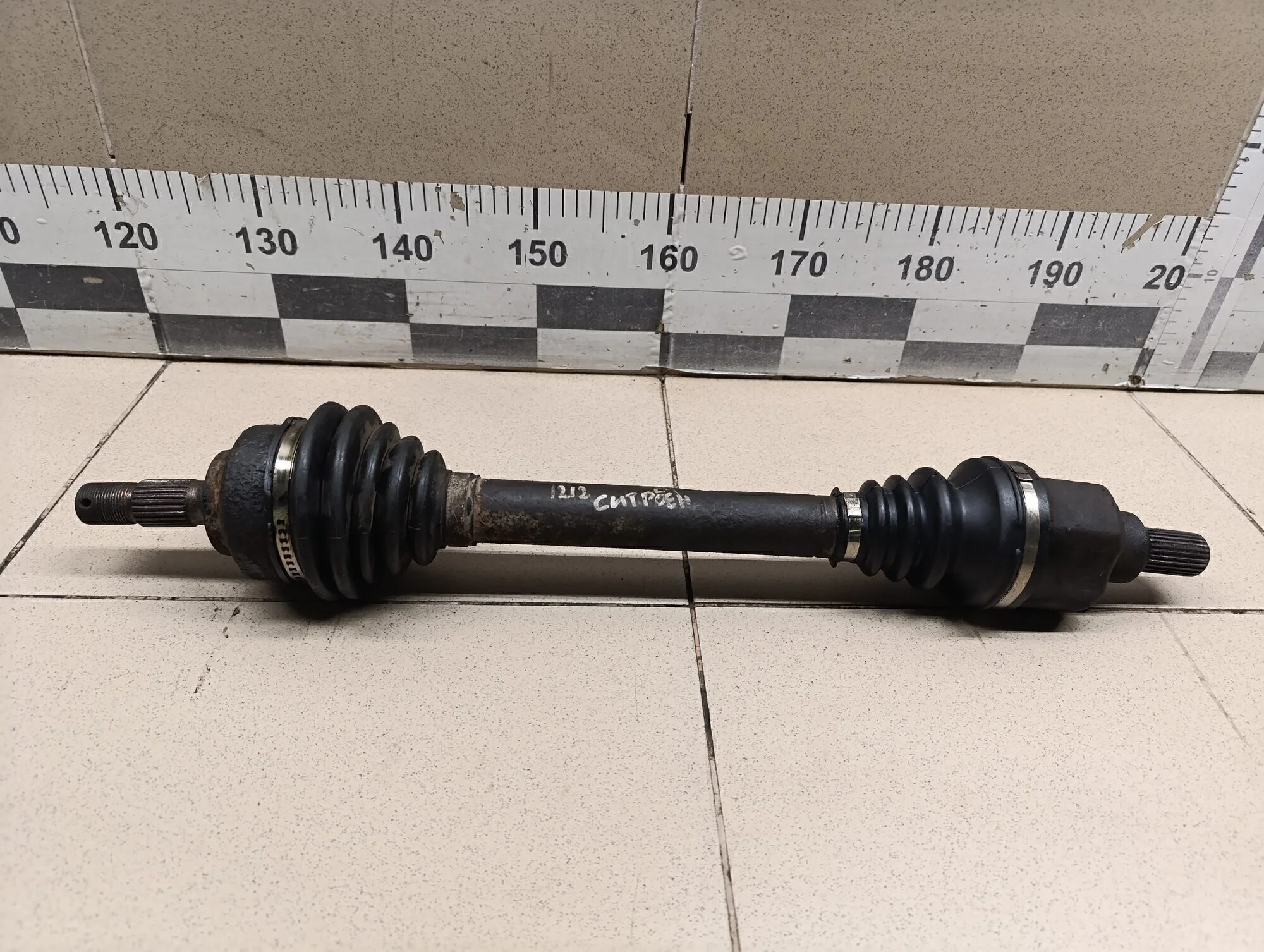 Полуось передняя левая C4 2005-2011