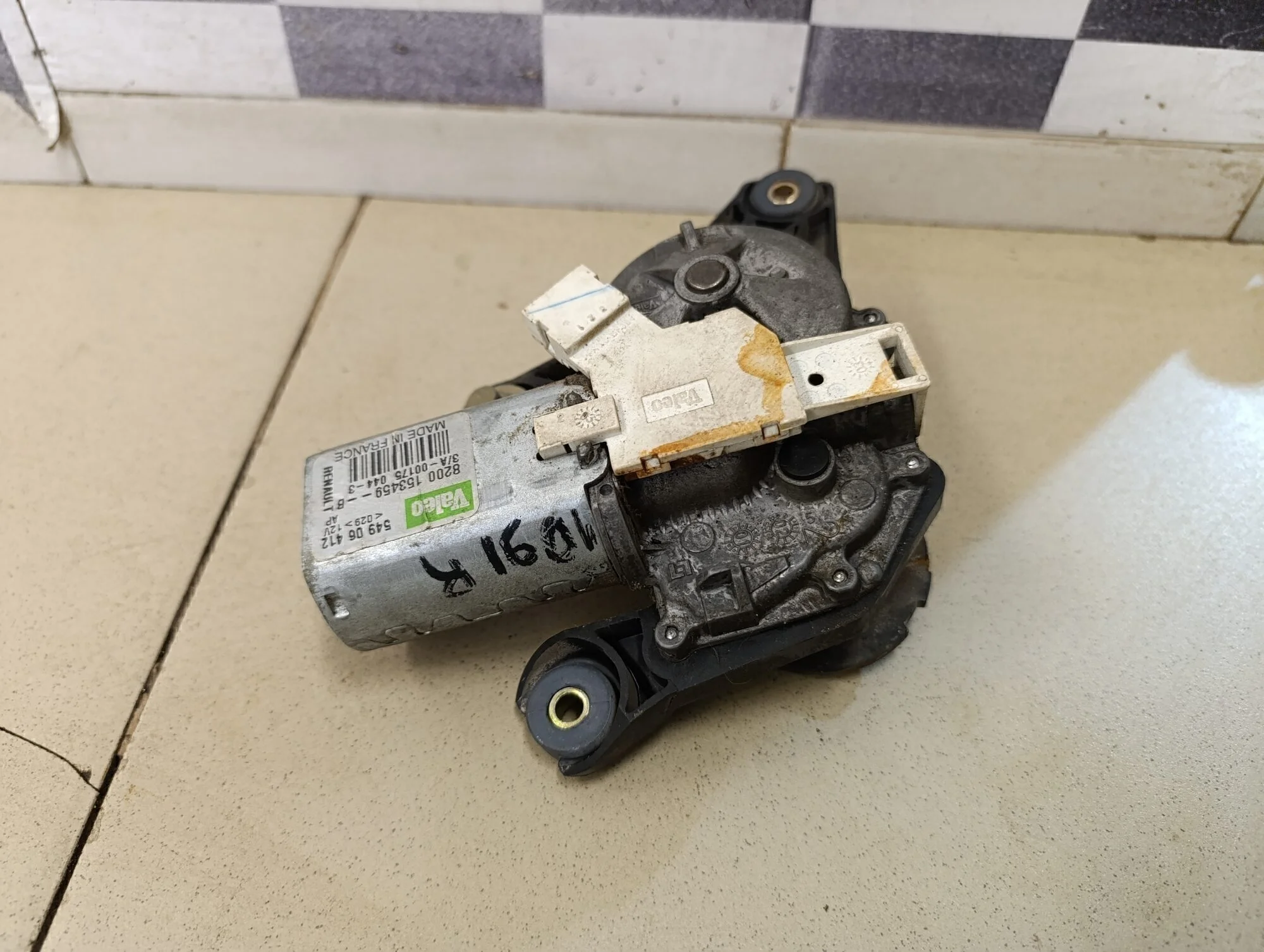 Моторчик стеклоочистителя задний Megane II 2002-2009