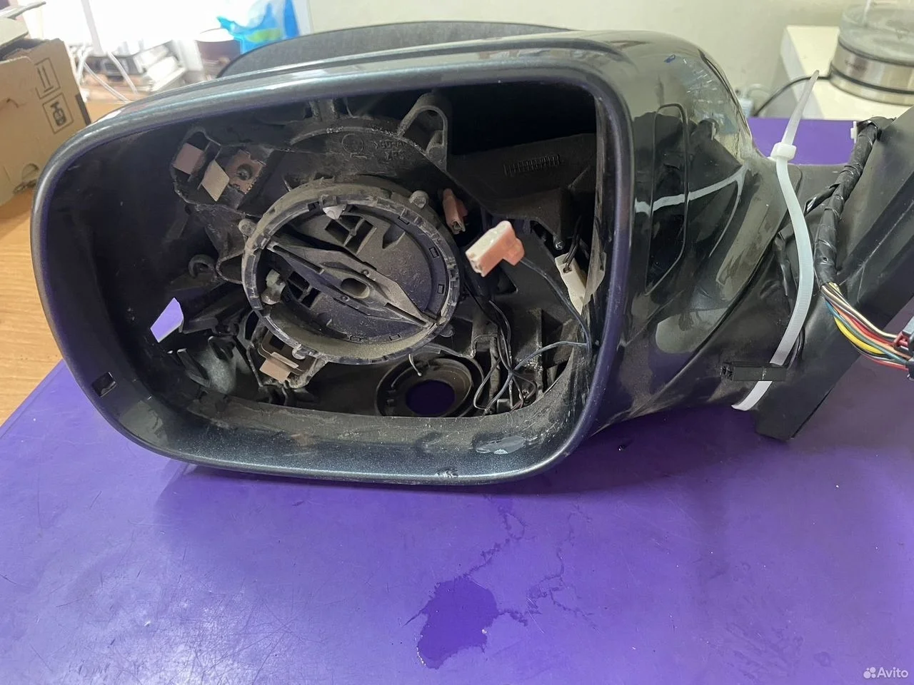 Зеркало наружное audi q7левое 2010г. 4l1857409bf