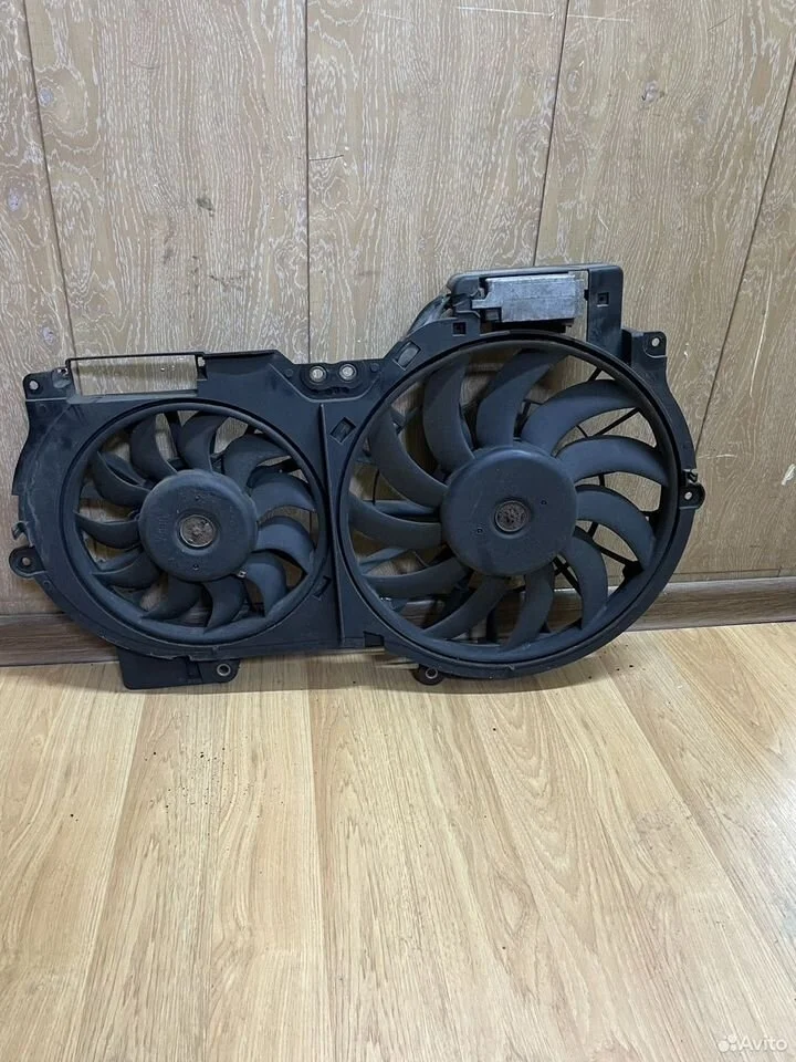 Диффузор с вентиляторами audi a6 c6