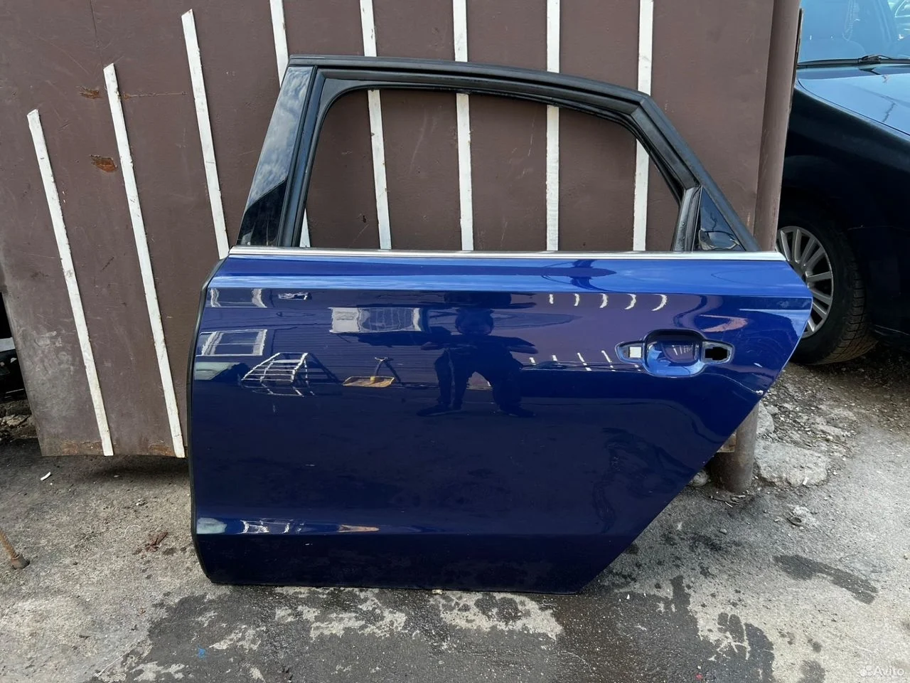 Дверь задняя левая audi a8 d4 long 4h4833051d