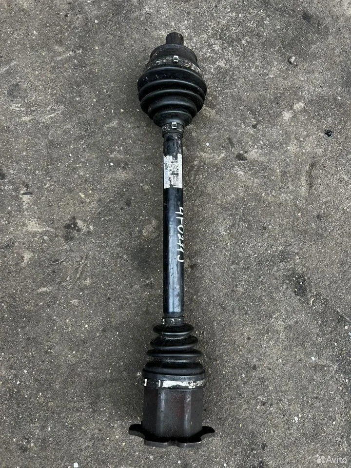 Полуось передняя левая audi a6 c6 4f0407271j