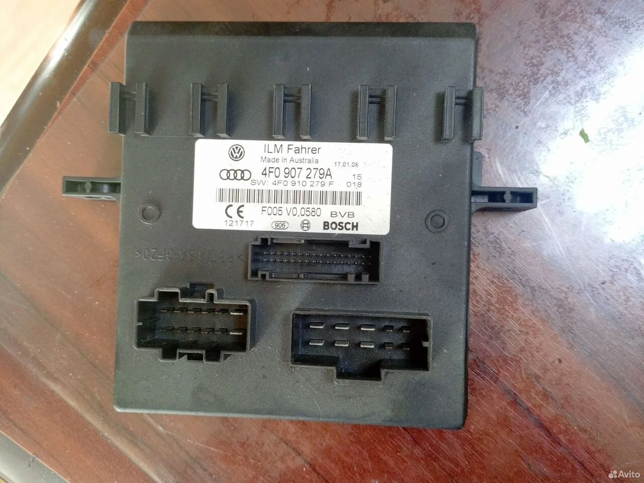 Блок комфорта audi a6 c6 4f0907279a 4f0910279f