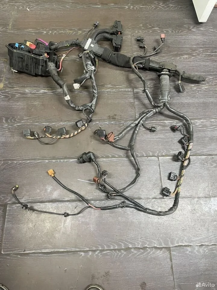 Проводка двигателя audi a8 d4 cdra