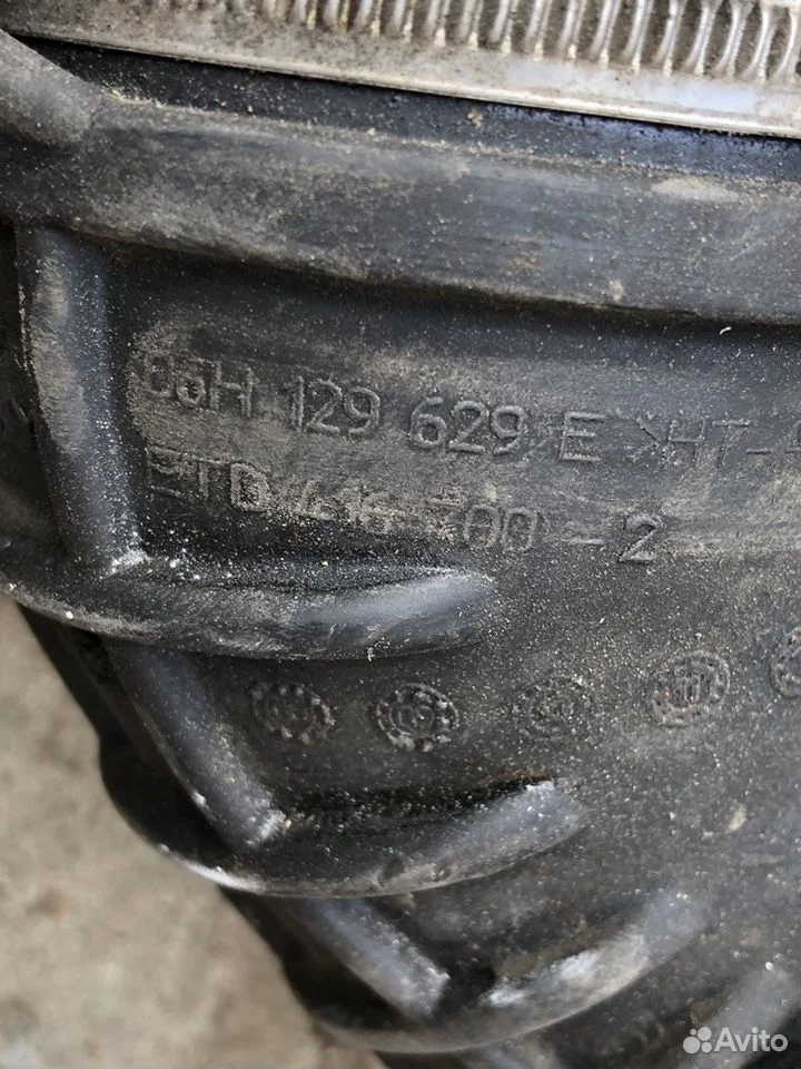 Патрубок воздушного фильтра vag 06h129629e