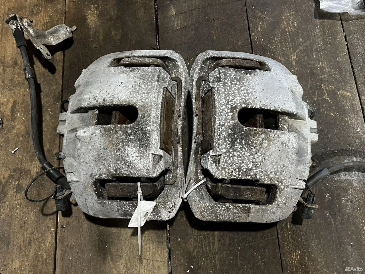 Передние суппорта audi a8 d3 phaeton