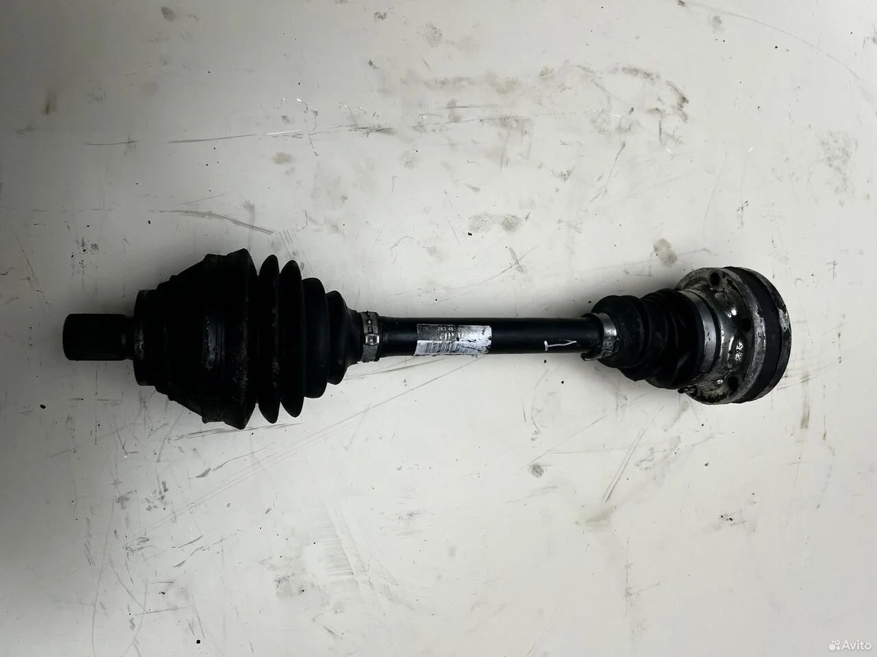 Полуось передняя левая vag a5 2k3407271b