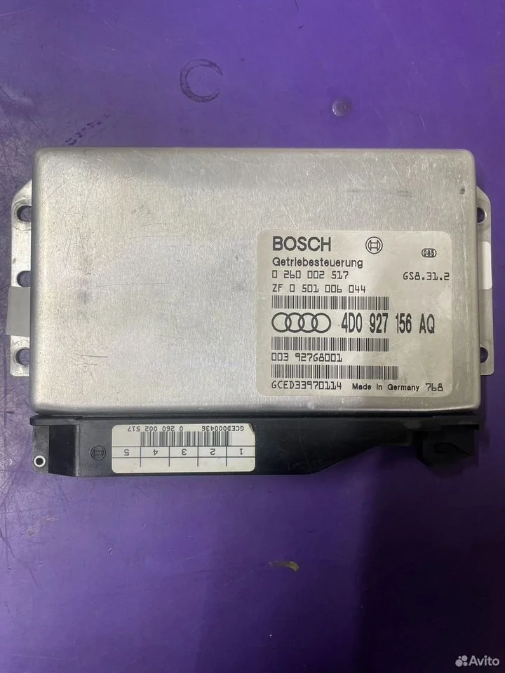 Блок управления акпп audi a8 d2 4d0927156aq