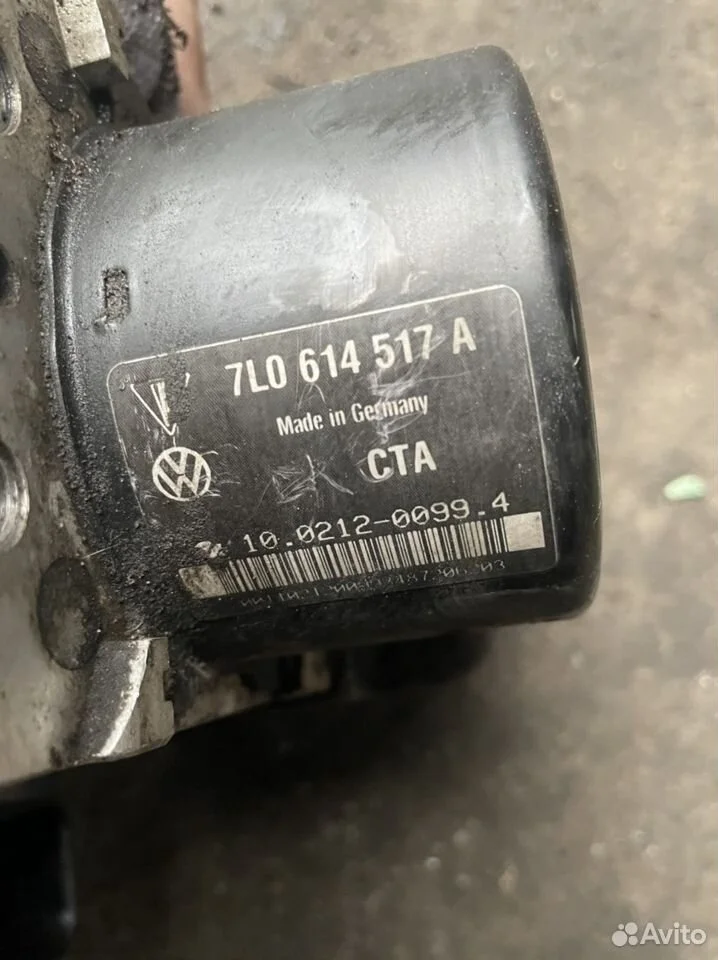 Блок abs vw touareg 7l