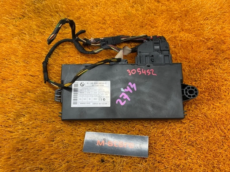 Блок управления CAS Bmw 3-Series 2007 61356943834 E90 N46B20B
