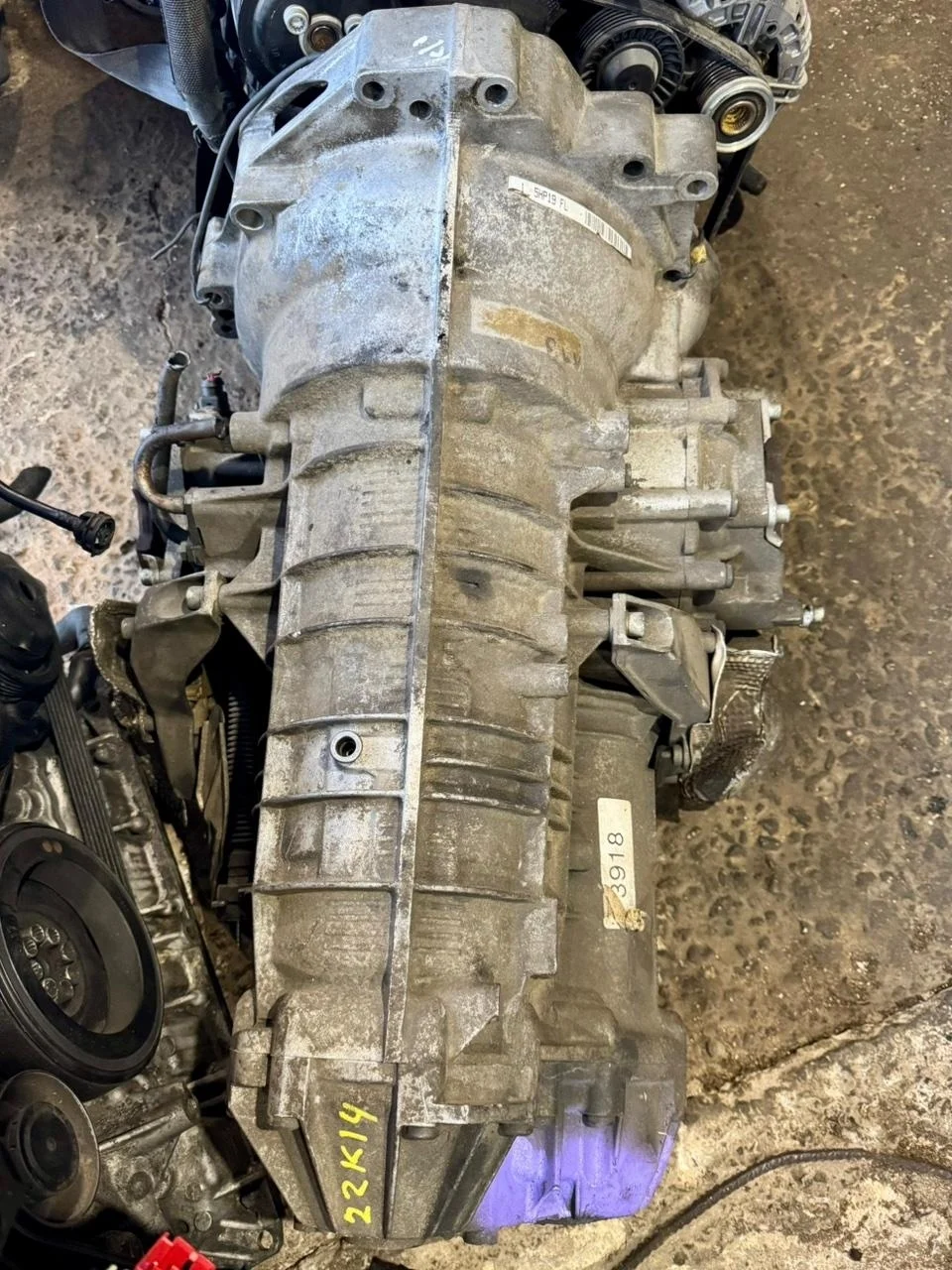 Акпп 5hp-19 ebv ezx (контрактная) audi a6 2001 C5