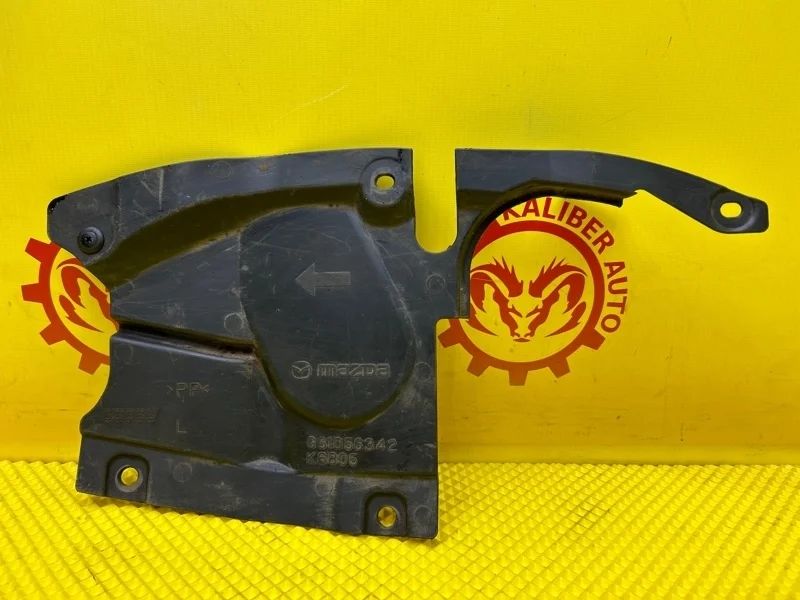 Пыльник двигателя Mazda 6 2010 GS1D56342 GH 2.0 GF, левый