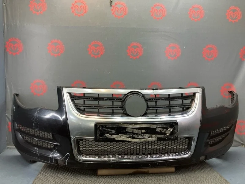 Бампер Volkswagen Touareg 2007 7L6807217AP 7L6 3.0 BKS, передний