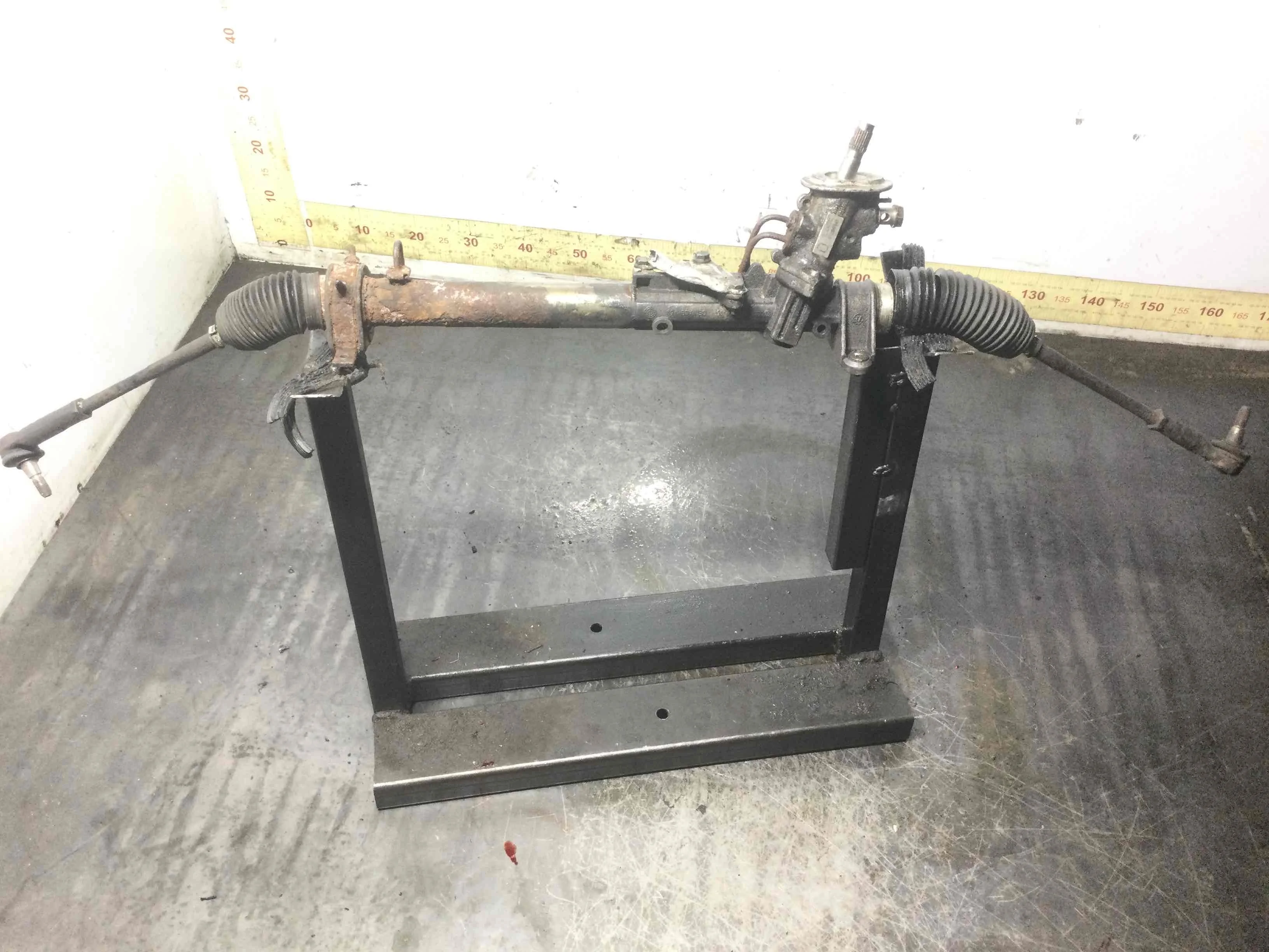 Рулевая рейка Volkswagen Golf 4 поколение (1997-2004) дизель 1.9 TDI Механика Х/б