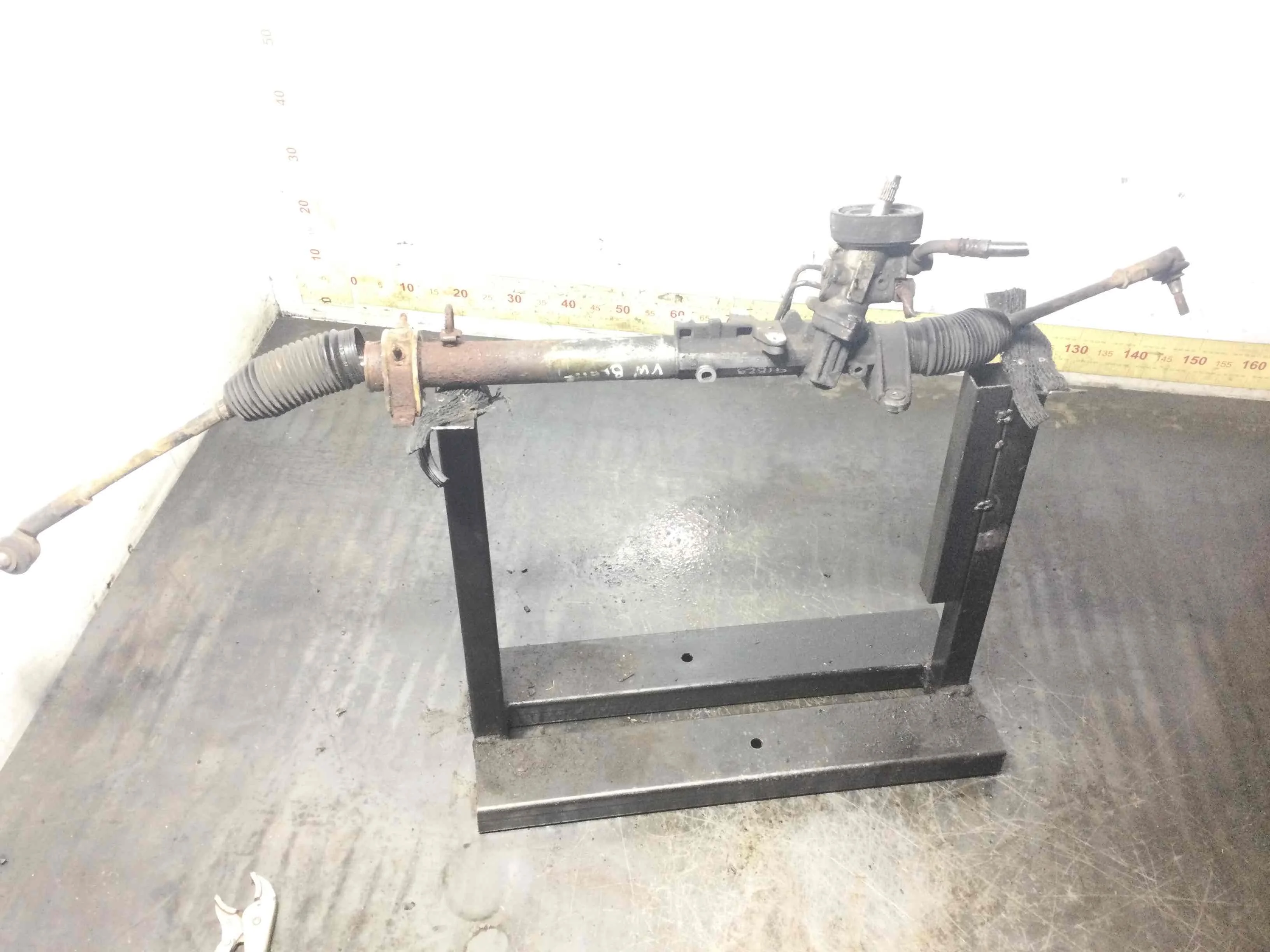 Рулевая рейка Volkswagen Golf 4 поколение (1997-2004) бензин 1.4 i Механика Универсал