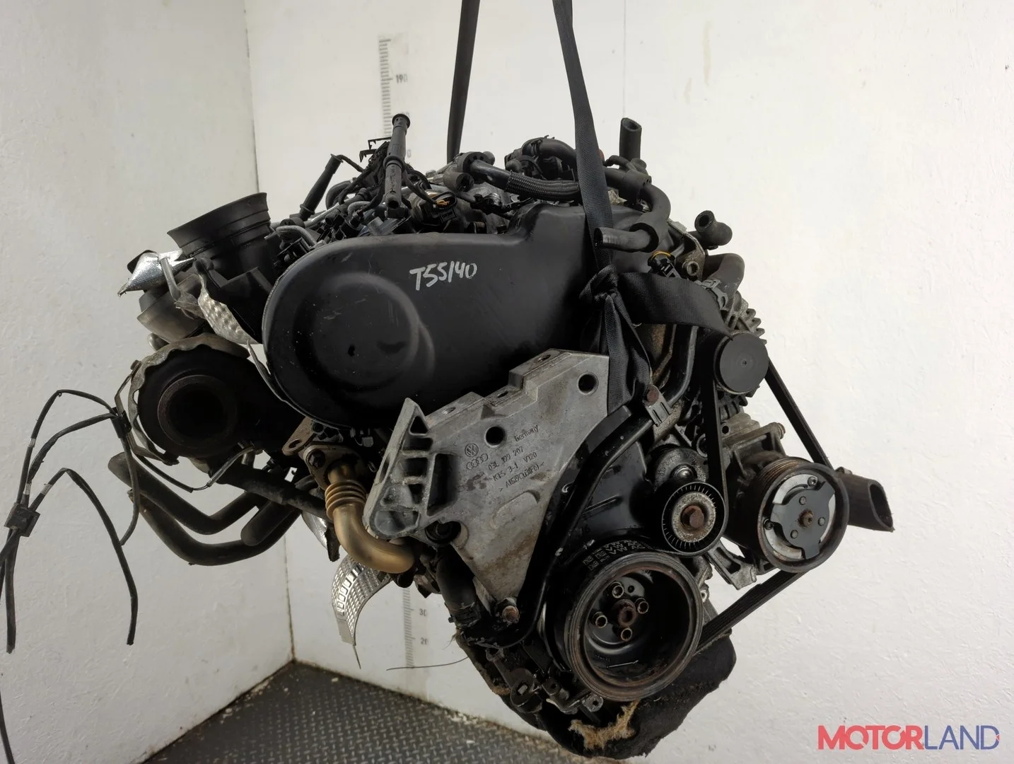 Двигатель (ДВС) Volkswagen Eos 2006-2015 КПП 6-ст.мех.(МКПП) CBAB Дизель 2 л TDI