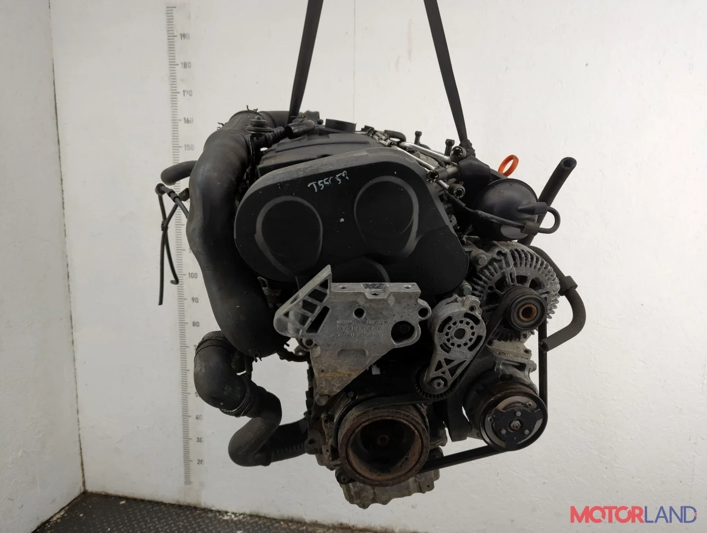 Двигатель (ДВС) Volkswagen Passat 6 2005-2010 КПП 6-ст.мех.(МКПП) BKP Дизель 2 л TDI