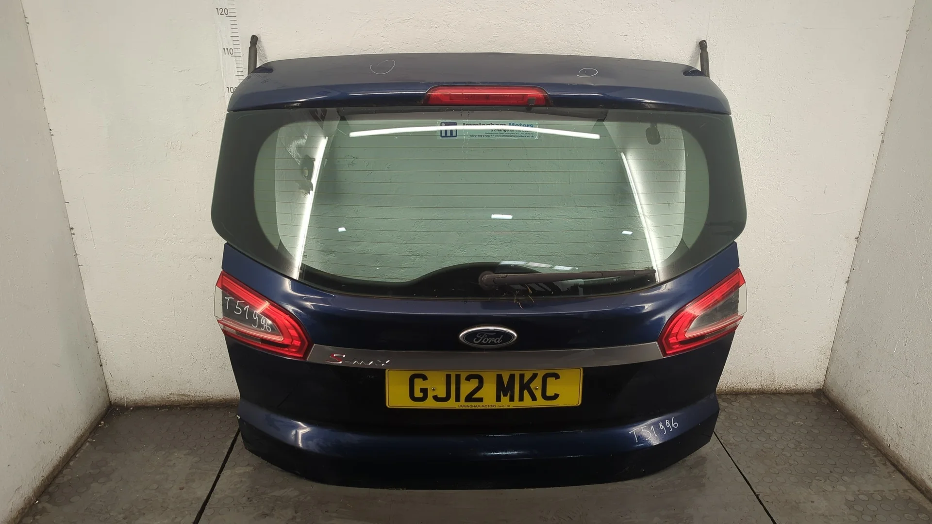 Крышка (дверь) багажника Ford S-Max 2010-2015 КПП 6-ст.мех.(МКПП) T1WB Дизель 1.6 л TDCI