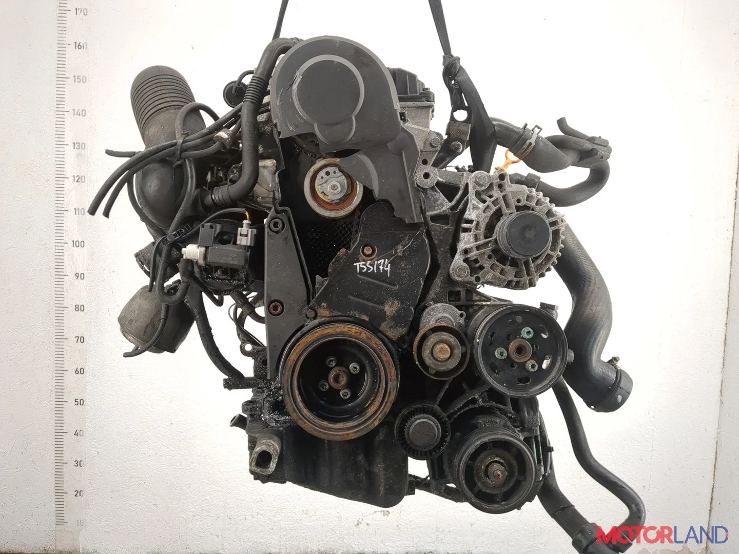 Двигатель (ДВС) Audi A4 (B6) 2000-2006 КПП 6-ст.мех.(МКПП) AVF Дизель 1.9 л TDI