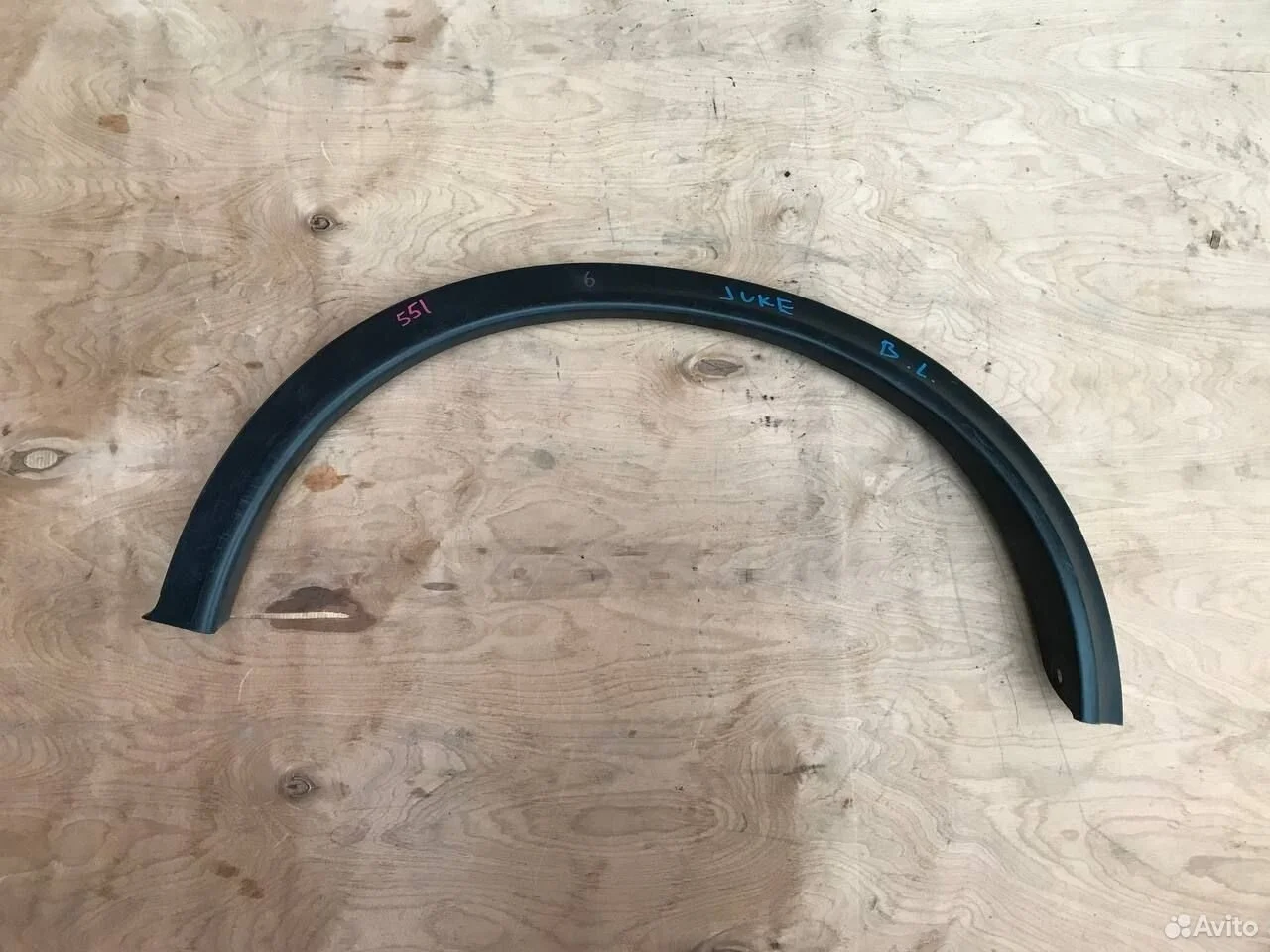 Расширитель арки крыла задний nissan juke