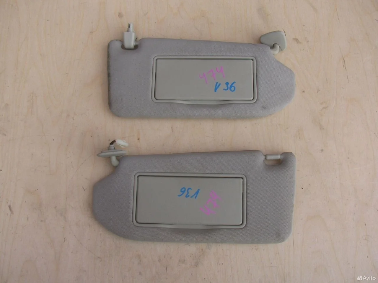 Солнцезащитные козырьки infiniti g25 g37 q50 qx50