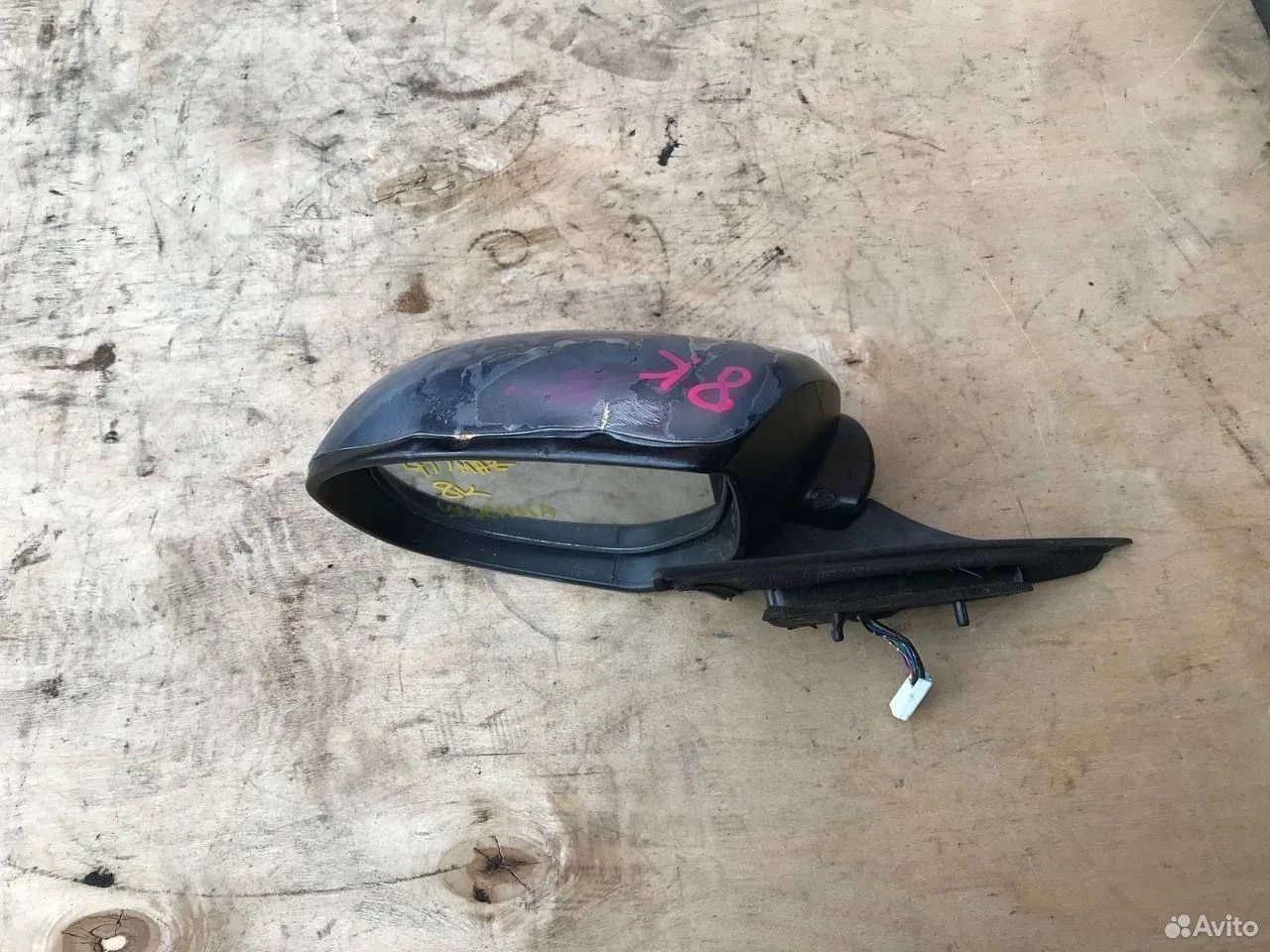 Зеркало левое mazda 6 gh с дефектом