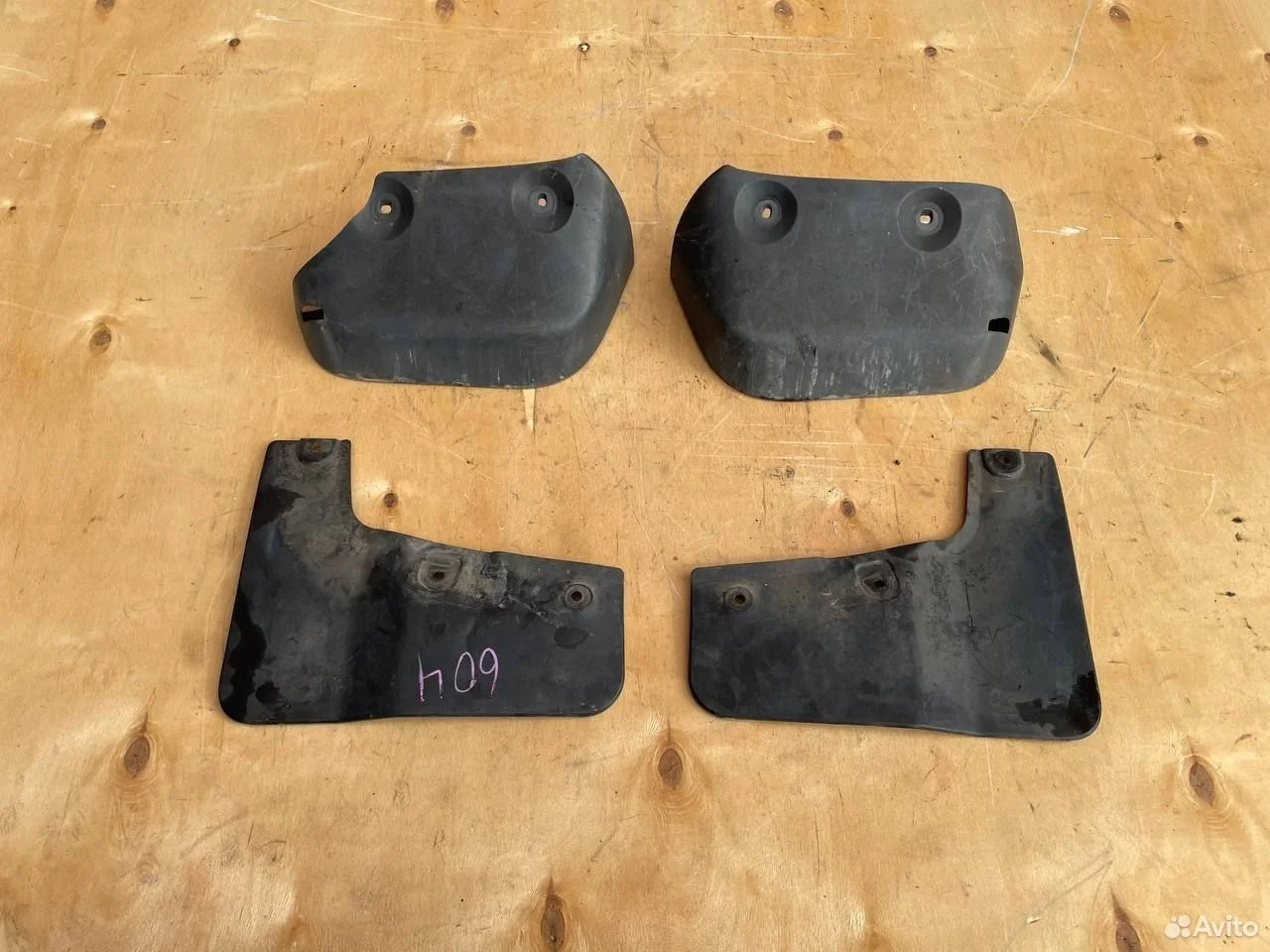 Брызговики mitsubishi pajero 4 v97w