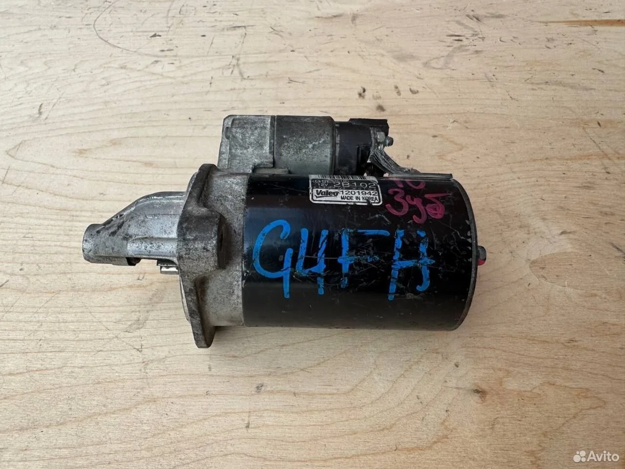 Стартер hyundai kia 1.4 1.6 g4fa g4fc g4fc g4fg