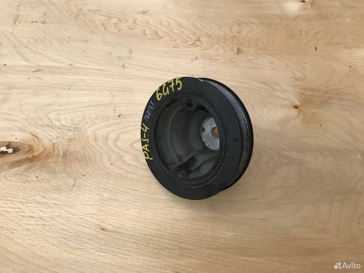 Шкив коленвала mitsubishi pajero 4 6g75 3.8