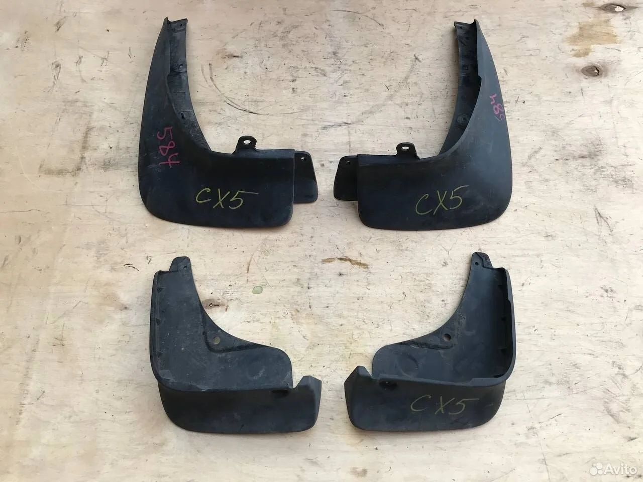 Брызговики комплект mazda cx-5 1 поколение
