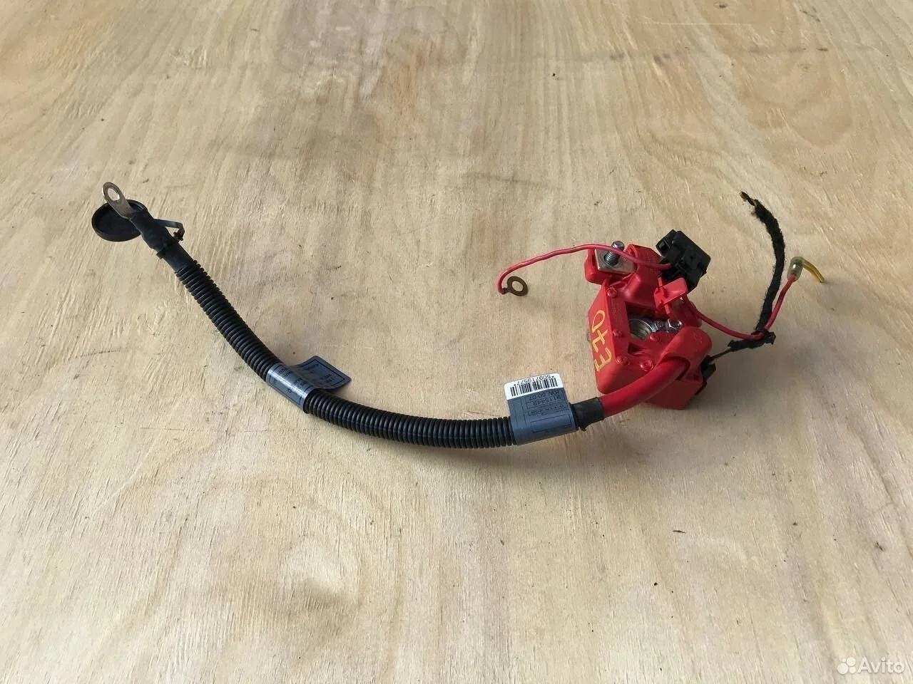 Плюсовая клемма пиропатрон акб bmw x5 x6 e70 e71