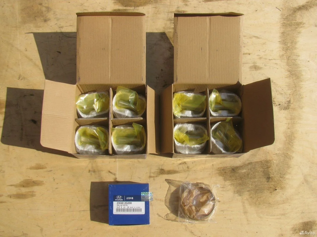 Поршни кольца hyundai kia g4kd g4ke