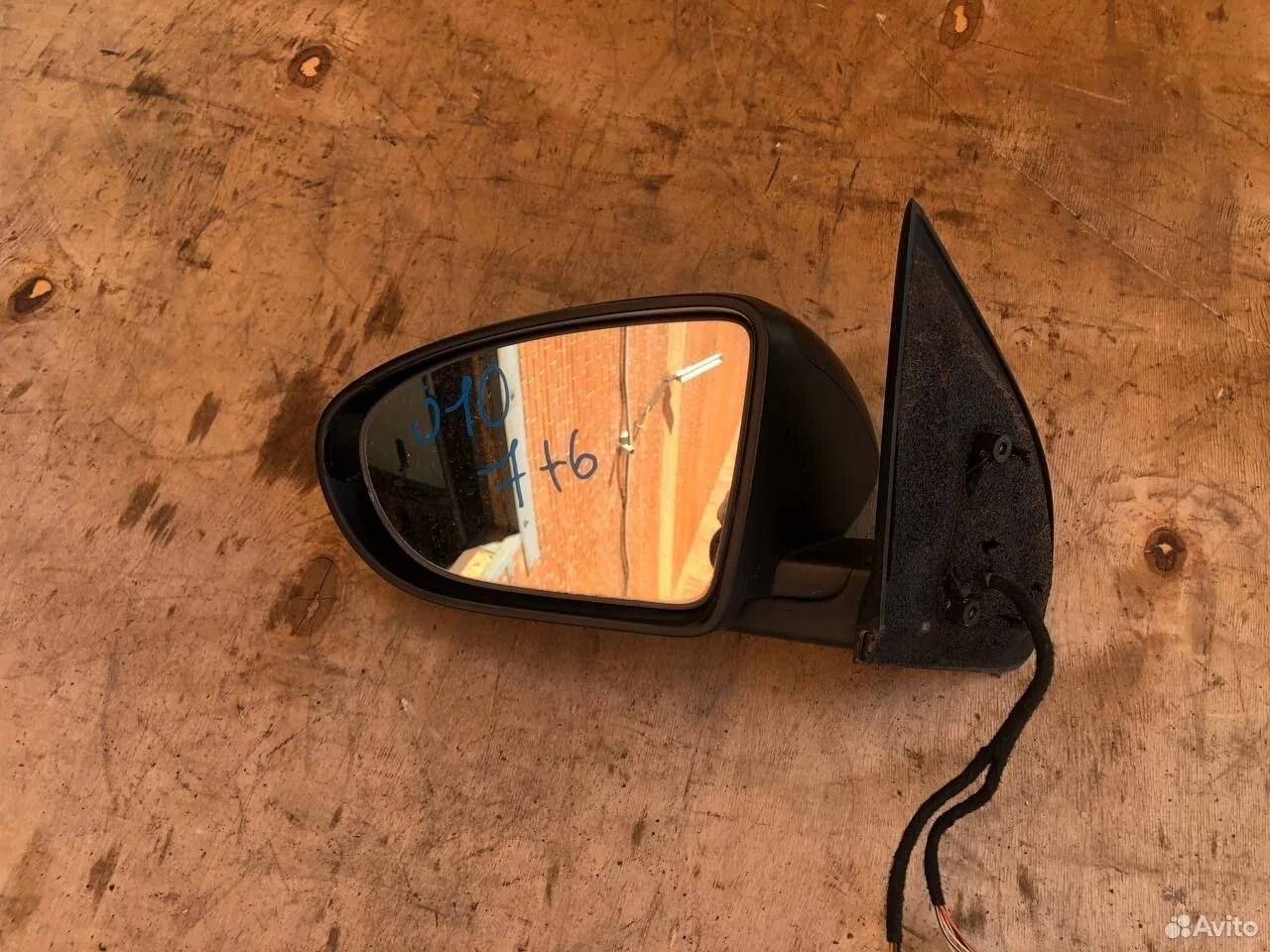 Зеркало левое nissan qashqai j10 с камерой