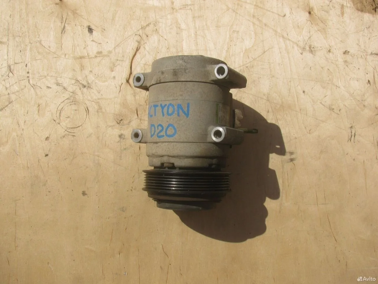 Компрессор кондиционера ssangyong actyon d20dtf