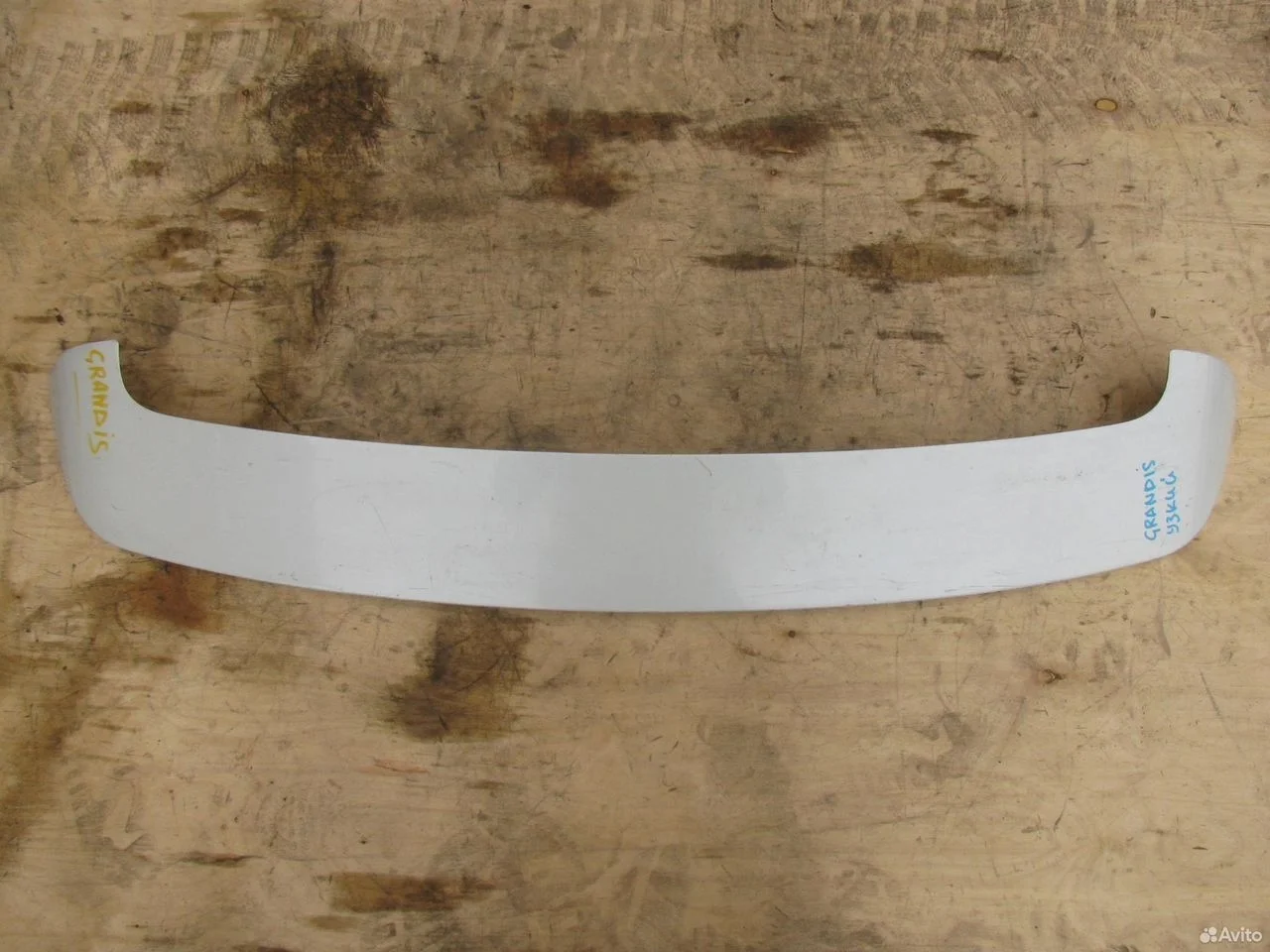 Спойлер mitsubishi grandis na4w