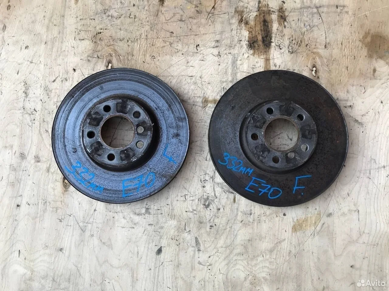 Тормозной диск 332мм bmw x5 x6 e70 e71 f15 f16